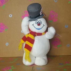 singing frosty the snowman plush